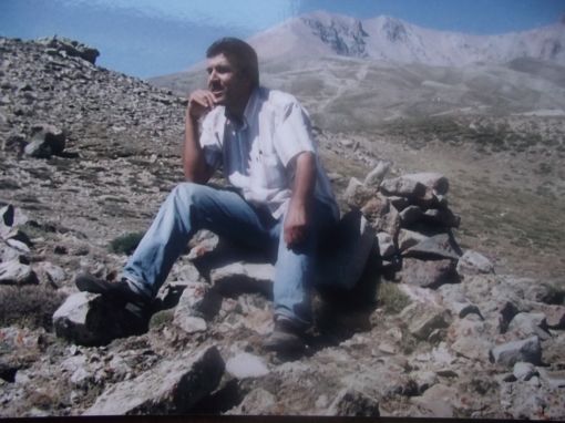 KAYSERİ ; Erciyes Dağı Zirvesi yarısında ; 2007 Ağustos 